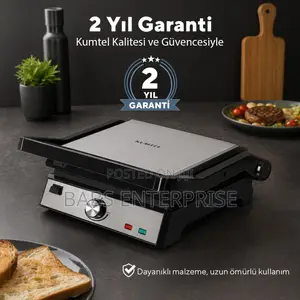 Kumtel Inox Toaster and Contact Grill Machine 2000w TTM-05