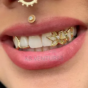 Gold Tooth Teeth Grillz Caps for Women/Ladies/Girls