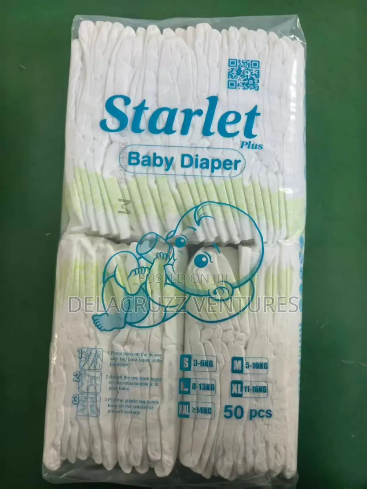 Quality Cotton Diapers 50pieces Per Pack