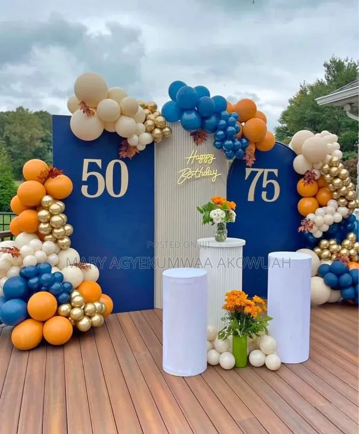 Floral and Balloon Backdrop and Event Designs