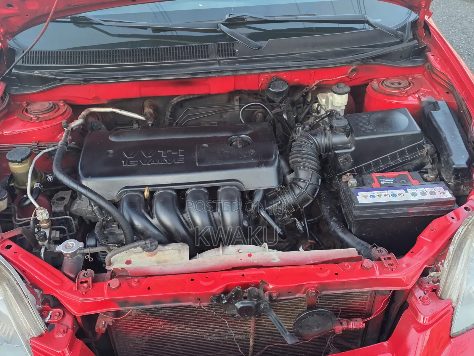 Toyota Matrix 2008 Red