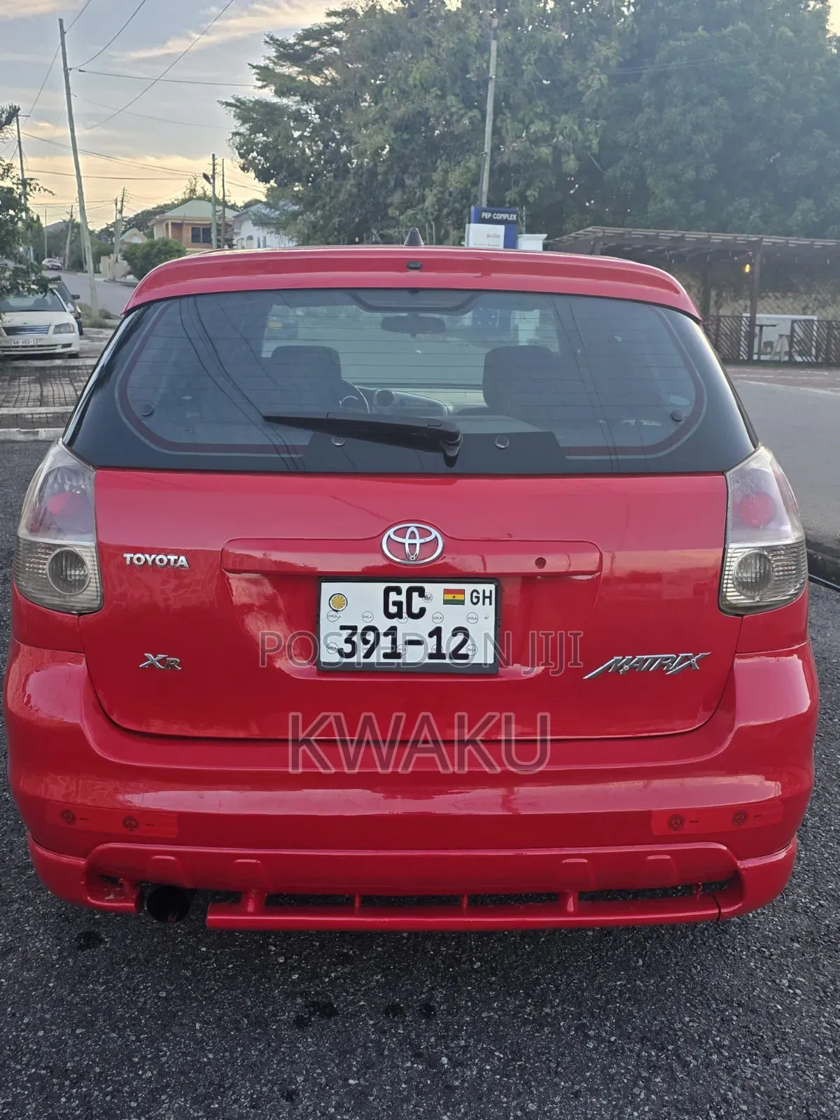 Toyota Matrix 2008 Red