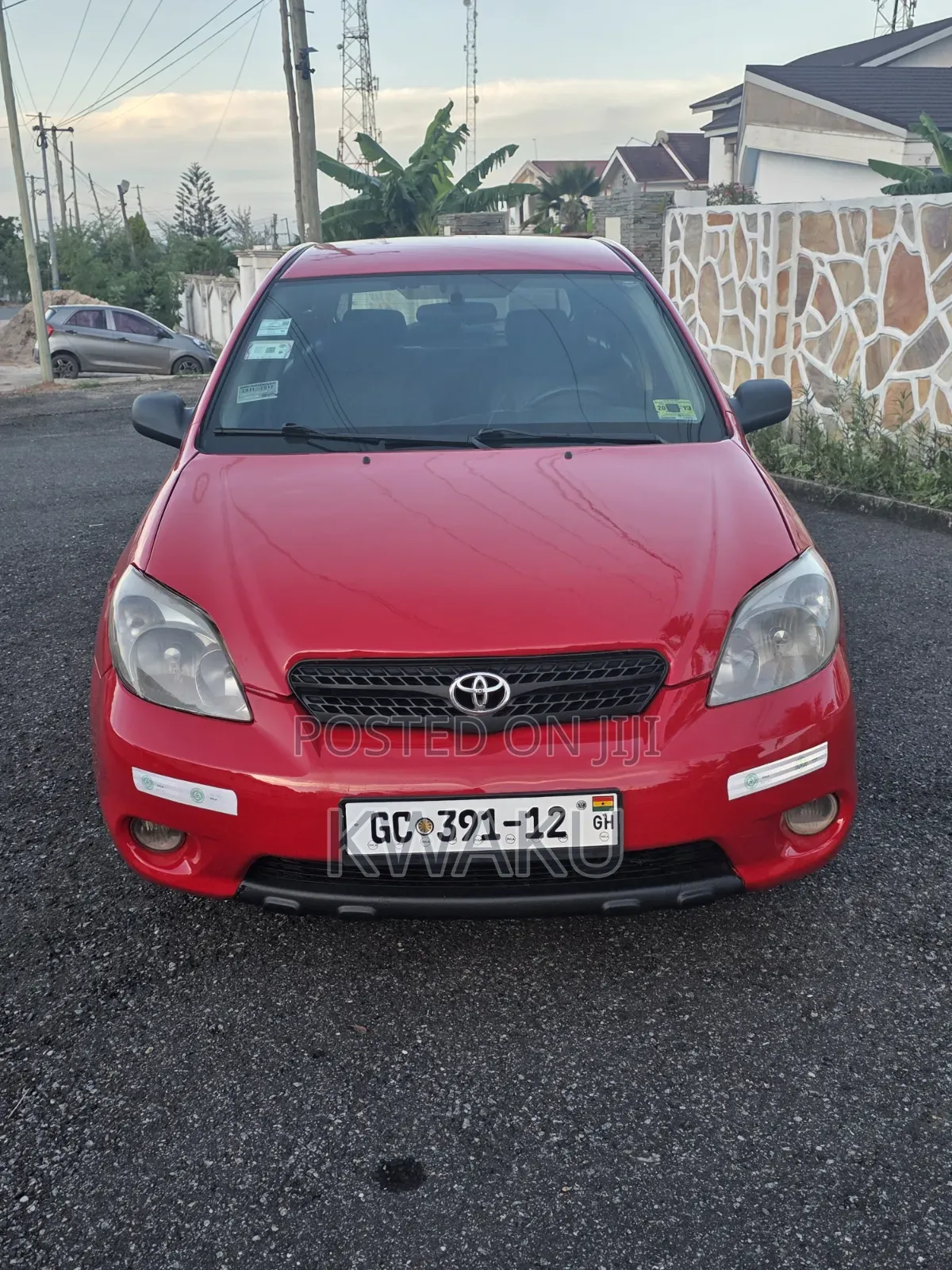 Toyota Matrix 2008 Red