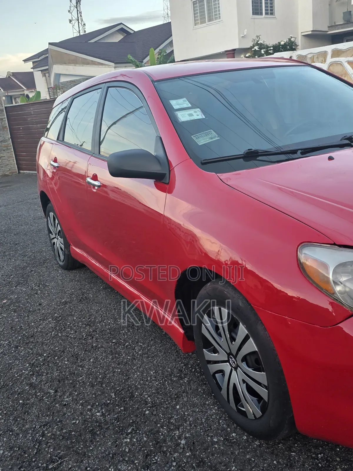 Toyota Matrix 2008 Red