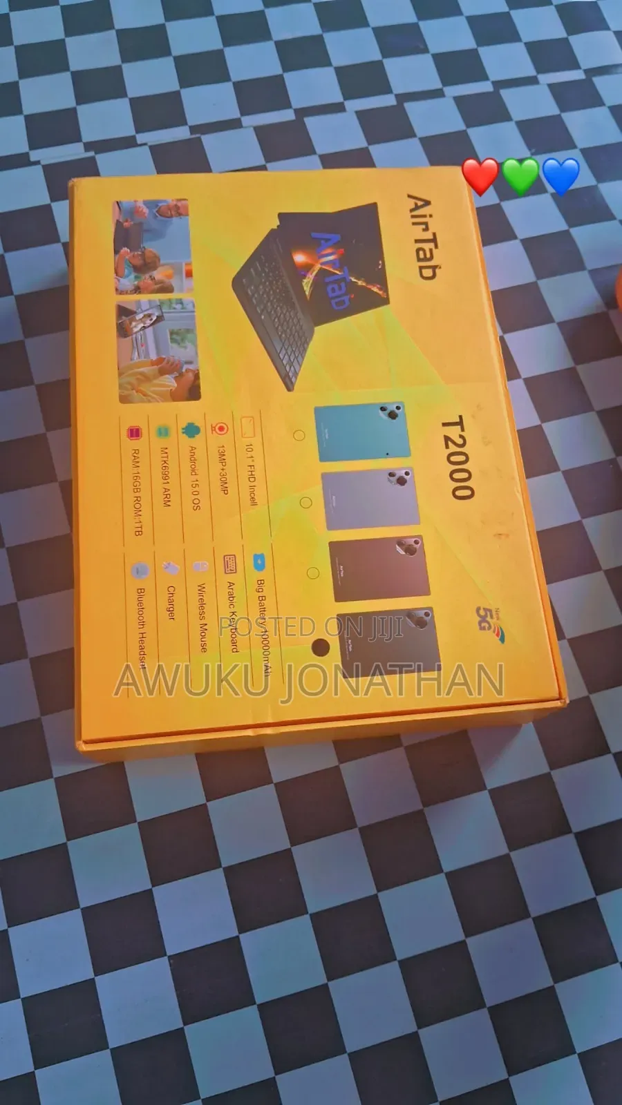 New Tablet 1 TB Black