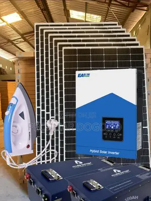 Complete 48v 6.2kwatts Hybrid Lithium Solar Generator Promo!