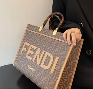 Fendi Logo Patterned Women's Handbag