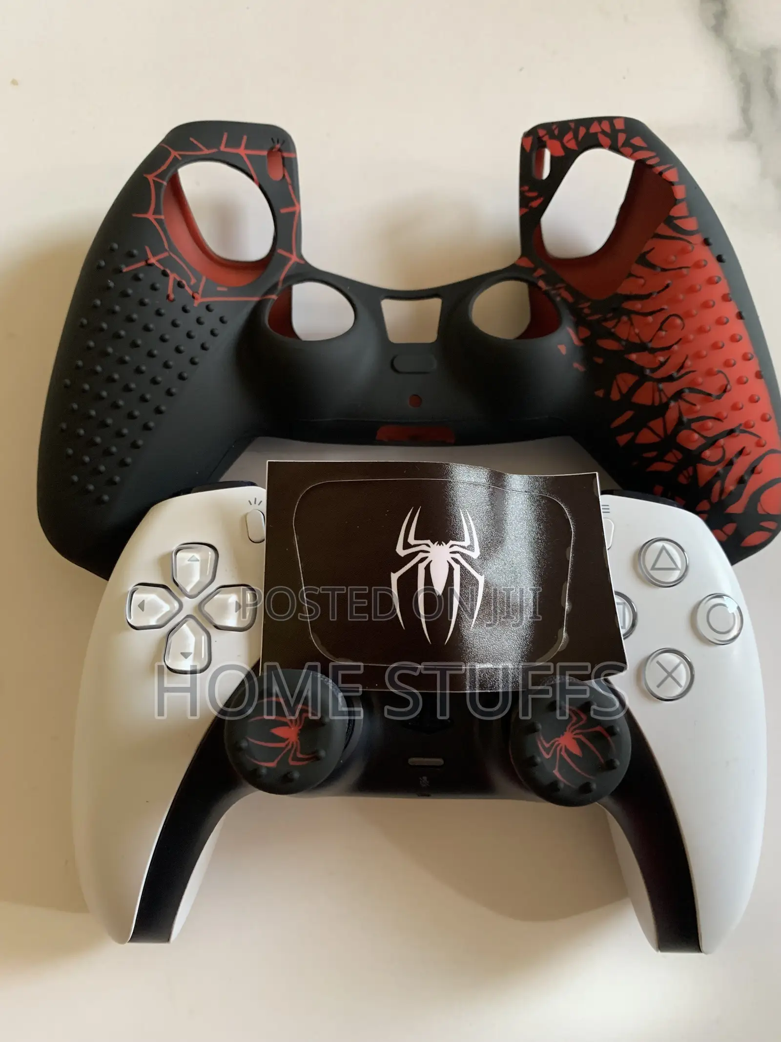 Ps5 Silicone Controller Cover + Thumb Grips Sticker