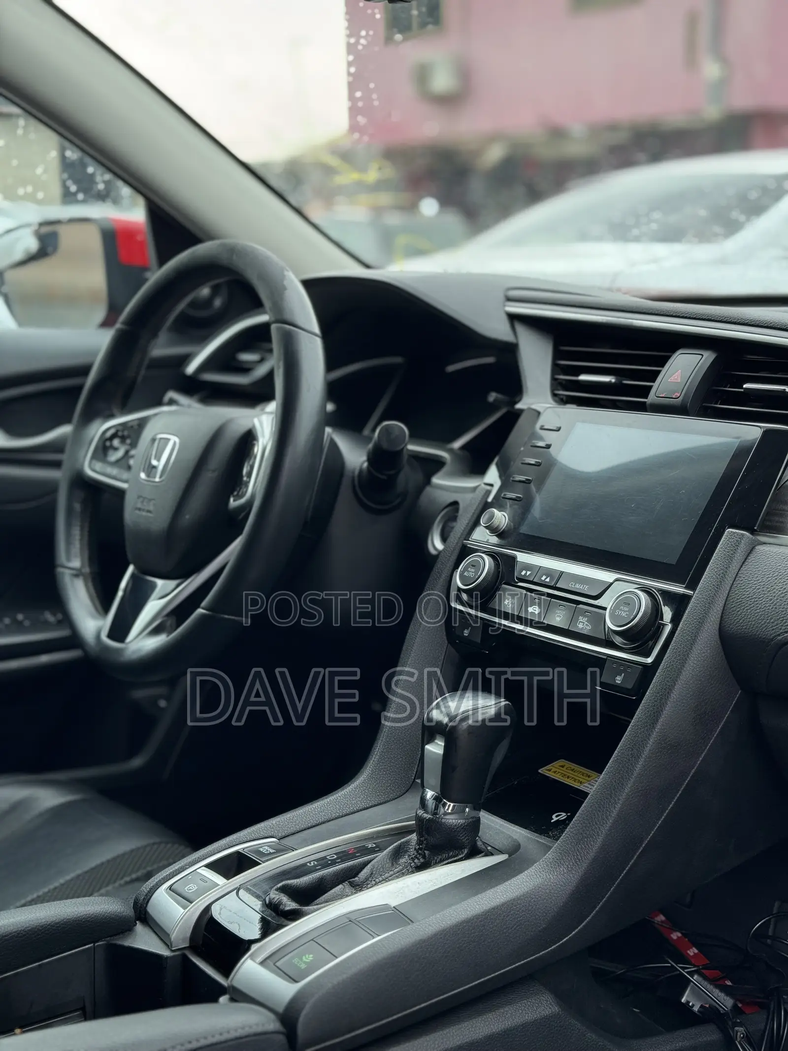 Honda Civic Touring Sedan 2019 Red