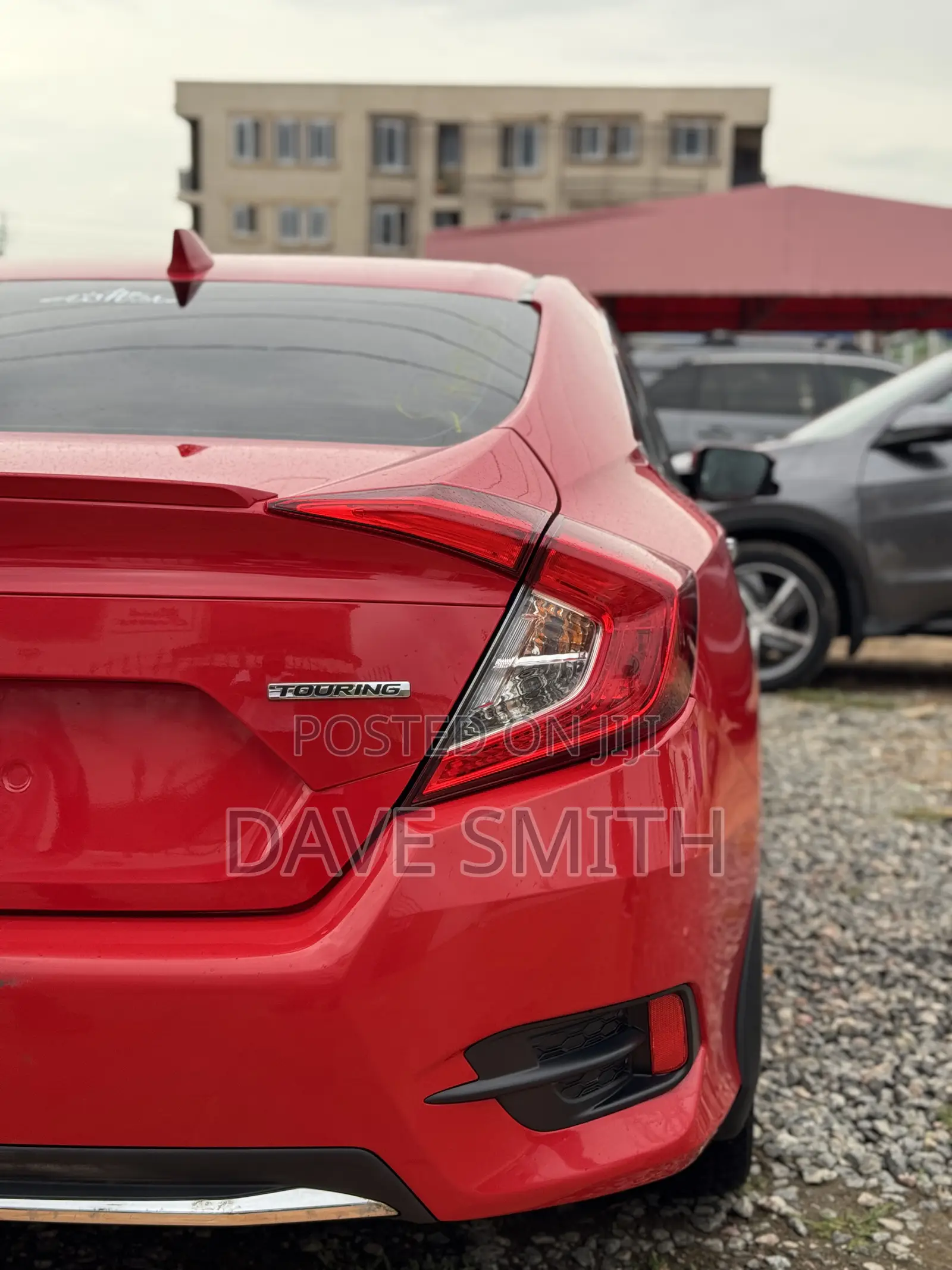Honda Civic Touring Sedan 2019 Red