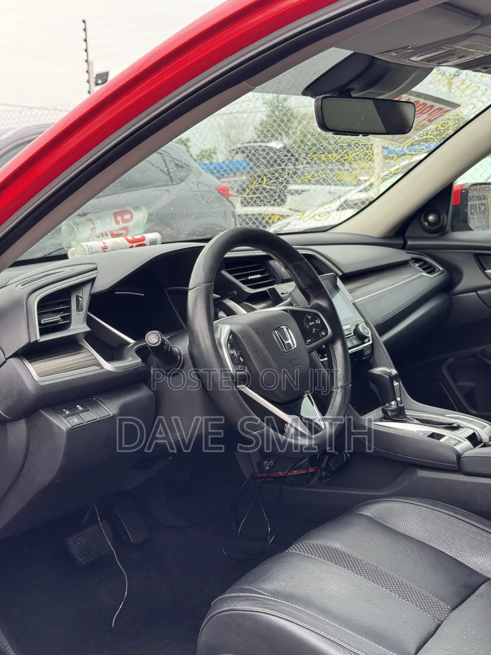 Honda Civic Touring Sedan 2019 Red