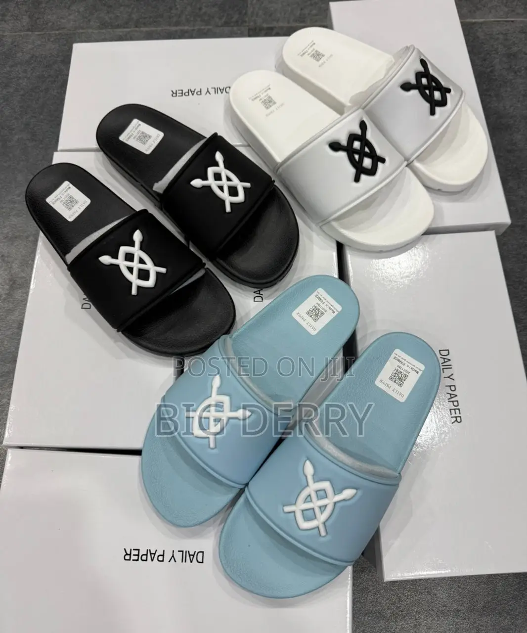 Daily Paper X Balenciaga Slides