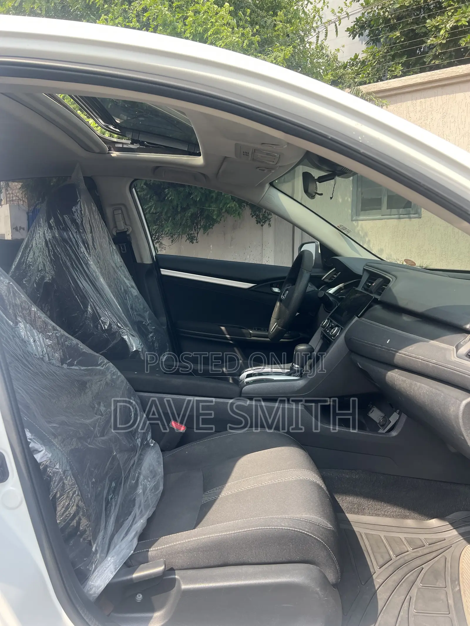 Honda Civic EX 4dr Sedan (2.0L 4cyl) 2017 White