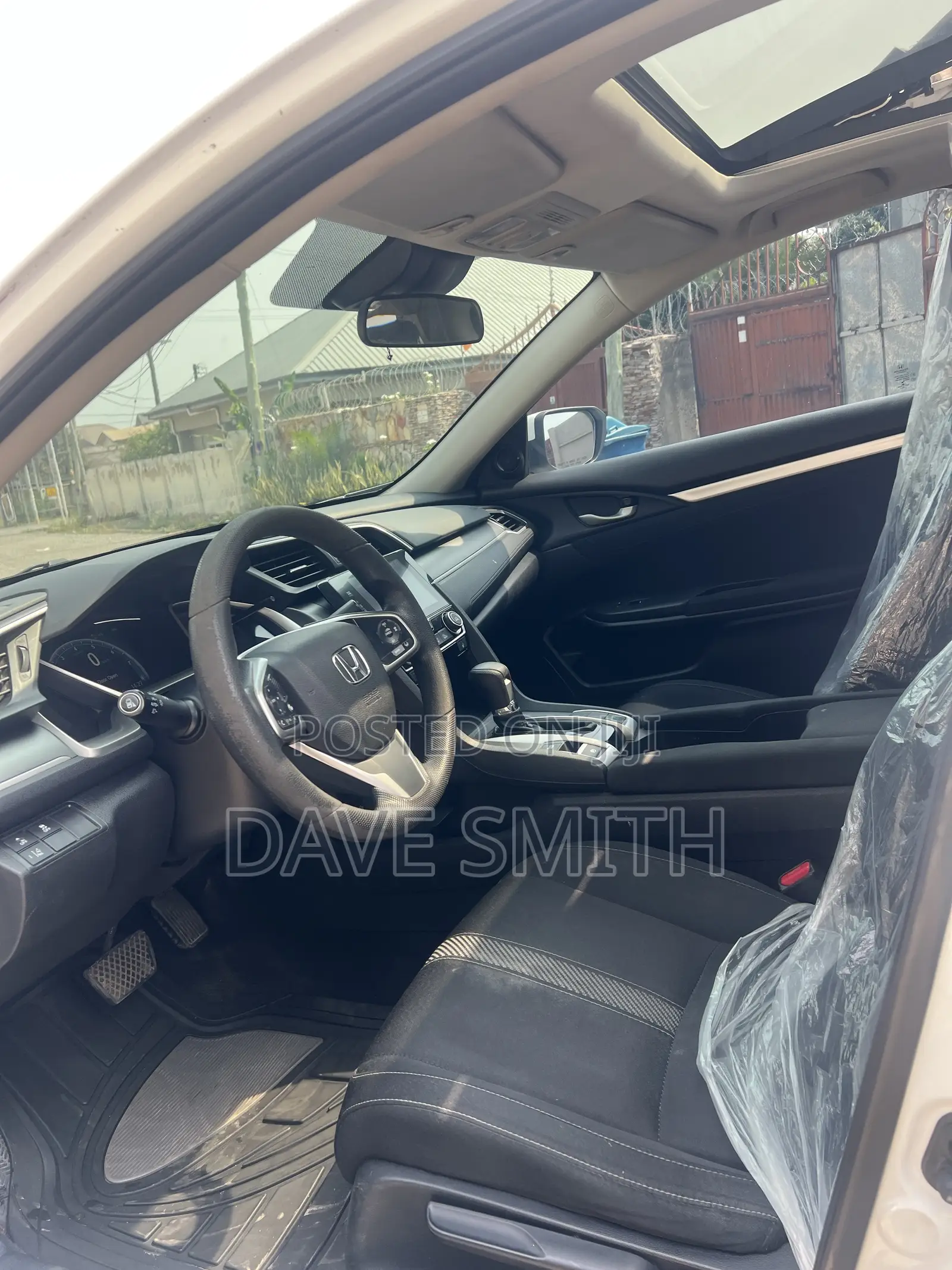 Honda Civic EX 4dr Sedan (2.0L 4cyl) 2017 White