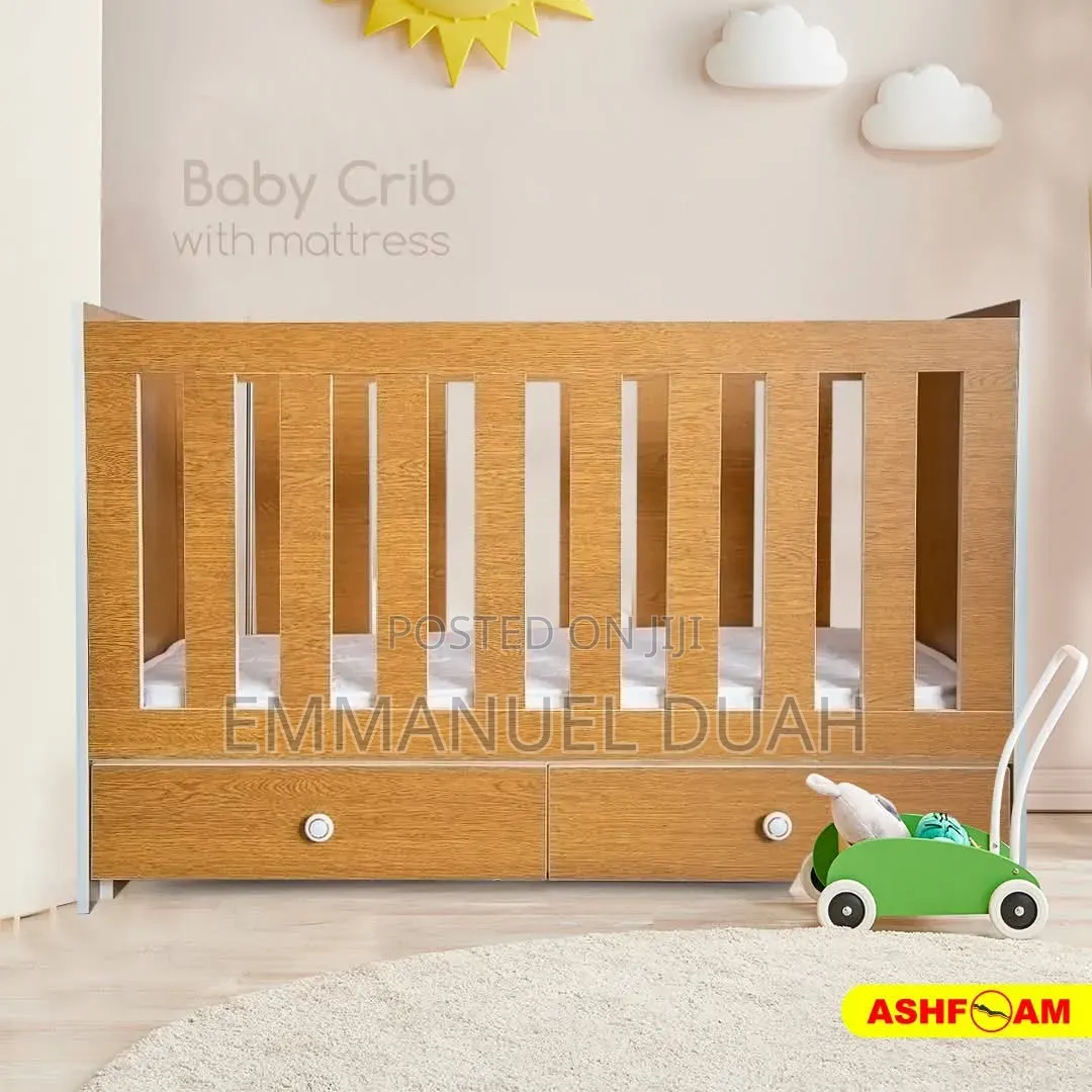 Baby Crib With Mattress | Baby Cot