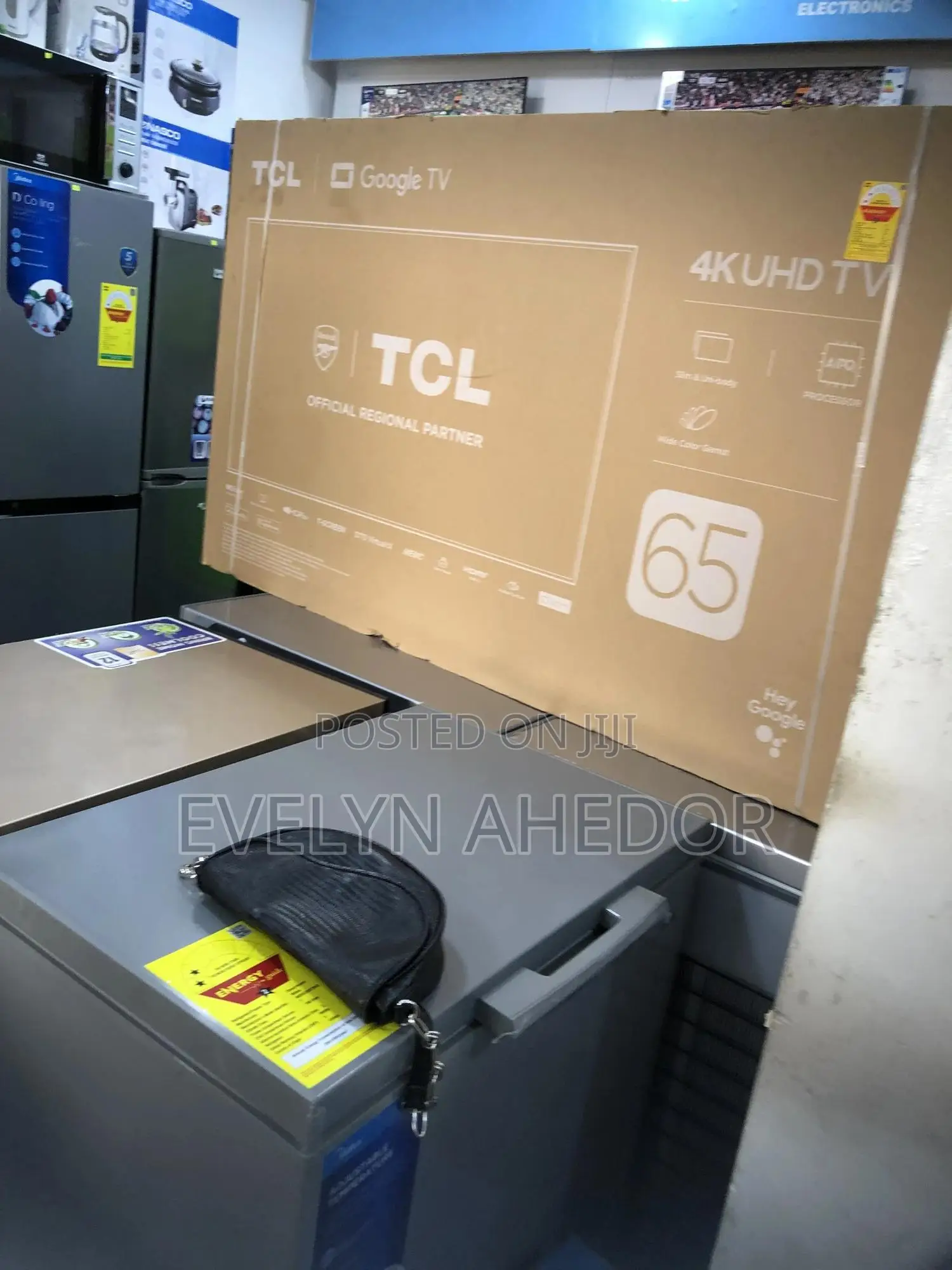 TCL 65 Inches Smart Tv Uhd Brand New Available as Seen