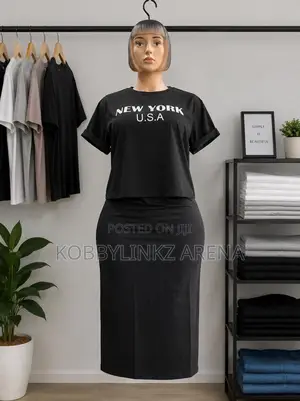 Türkiye Skirt and Top Available in Size/44/46/48/50