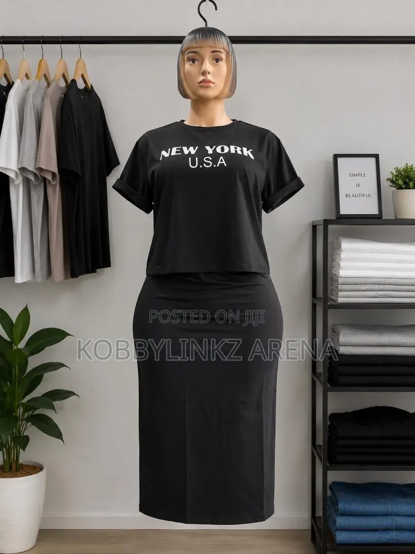 Türkiye Skirt and Top Available in Size/44/46/48/50