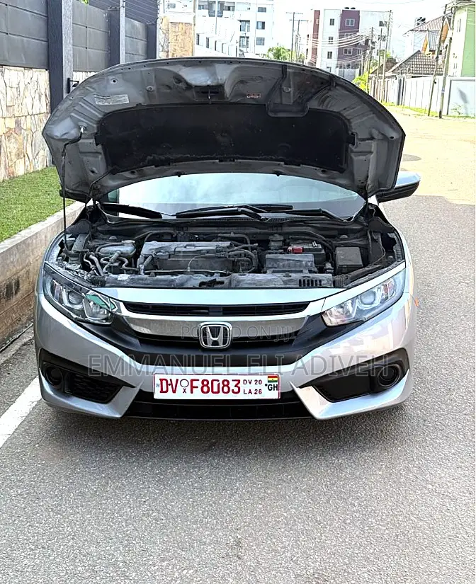 Honda Civic EX 4dr Sedan (2.0L 4cyl) 2017 Gray
