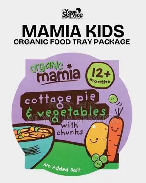 Mamia Kids Organic Foods Tray Package