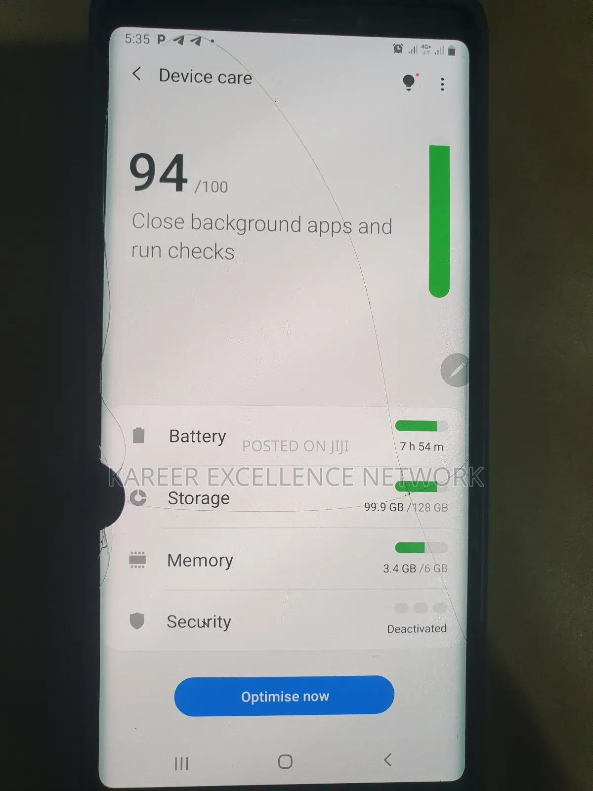 Samsung Galaxy Note 9 128 GB Black