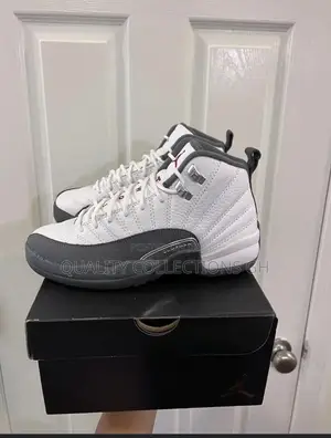 Jordan 12 White and Ash