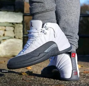 Jordan 12 White and Ash