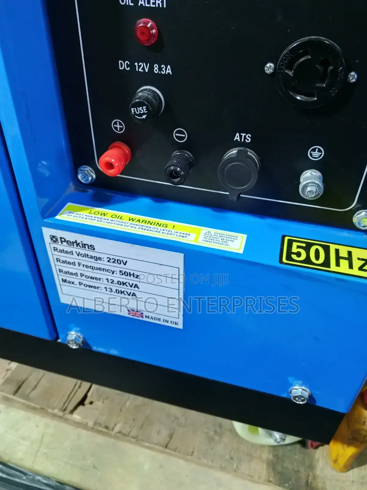 Perkins 13kva Diesel Generator