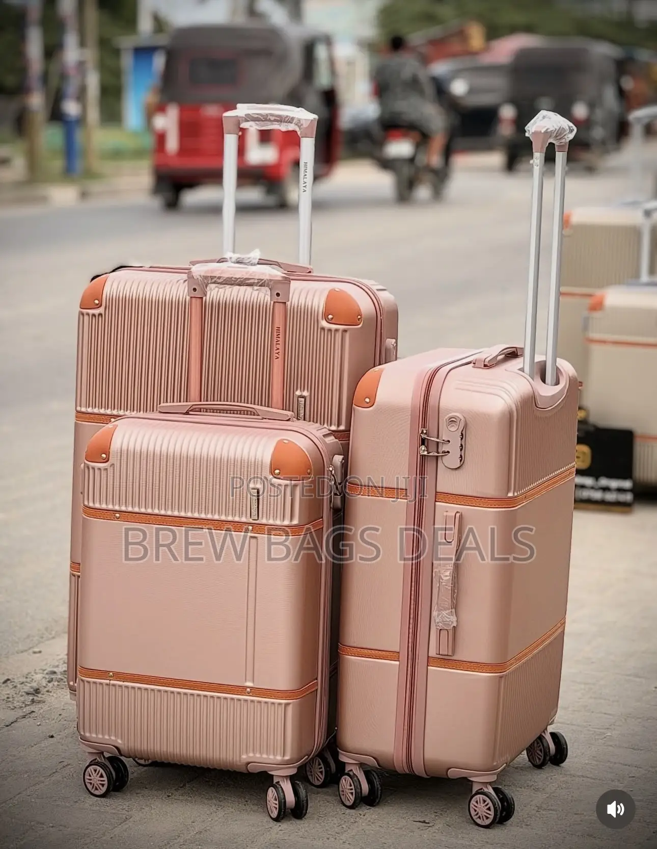 Quality Jony 3set 28 Inches Fiber Unbreakable Traveling Bag