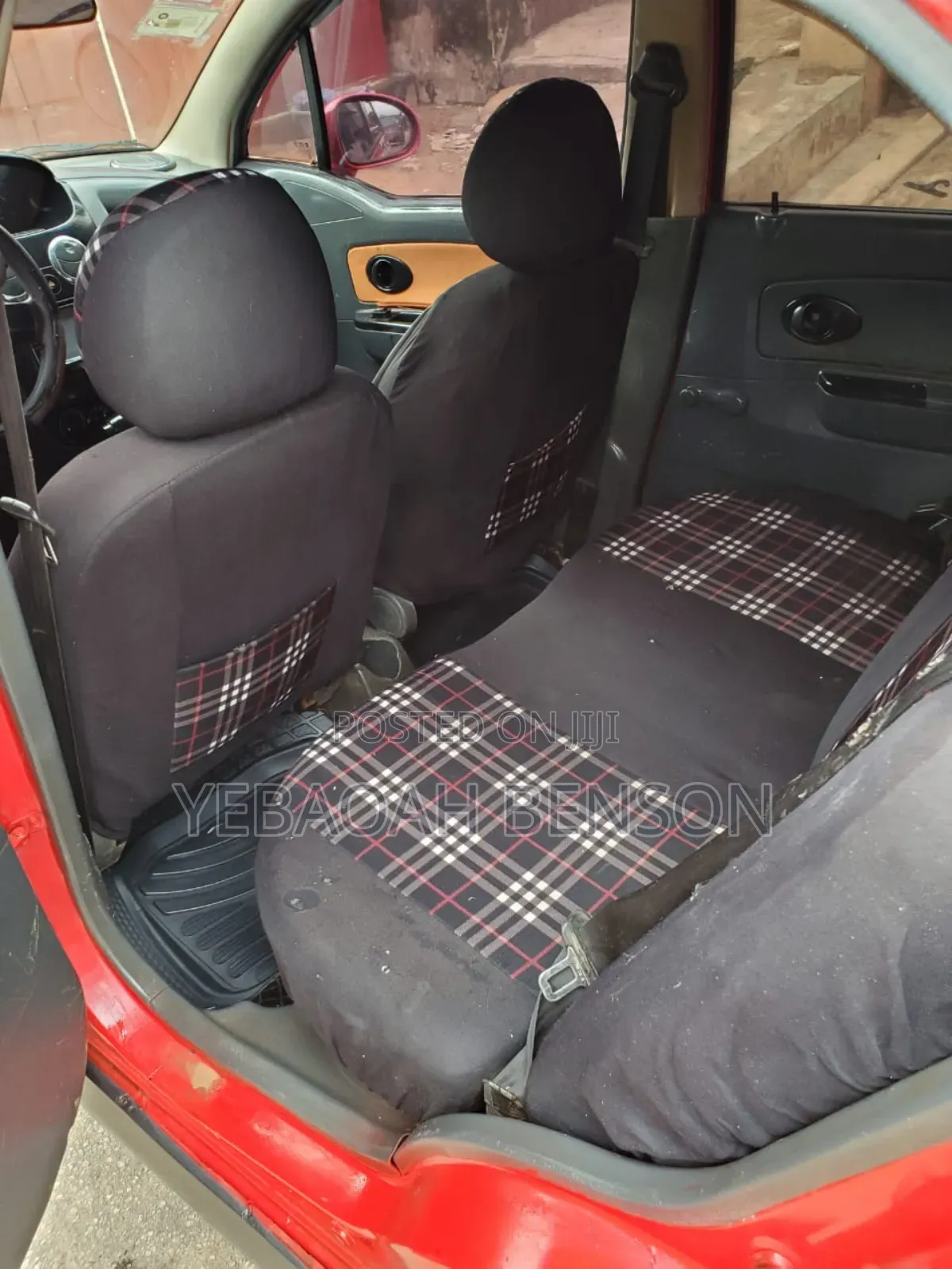 Daewoo Matiz 2009 Red