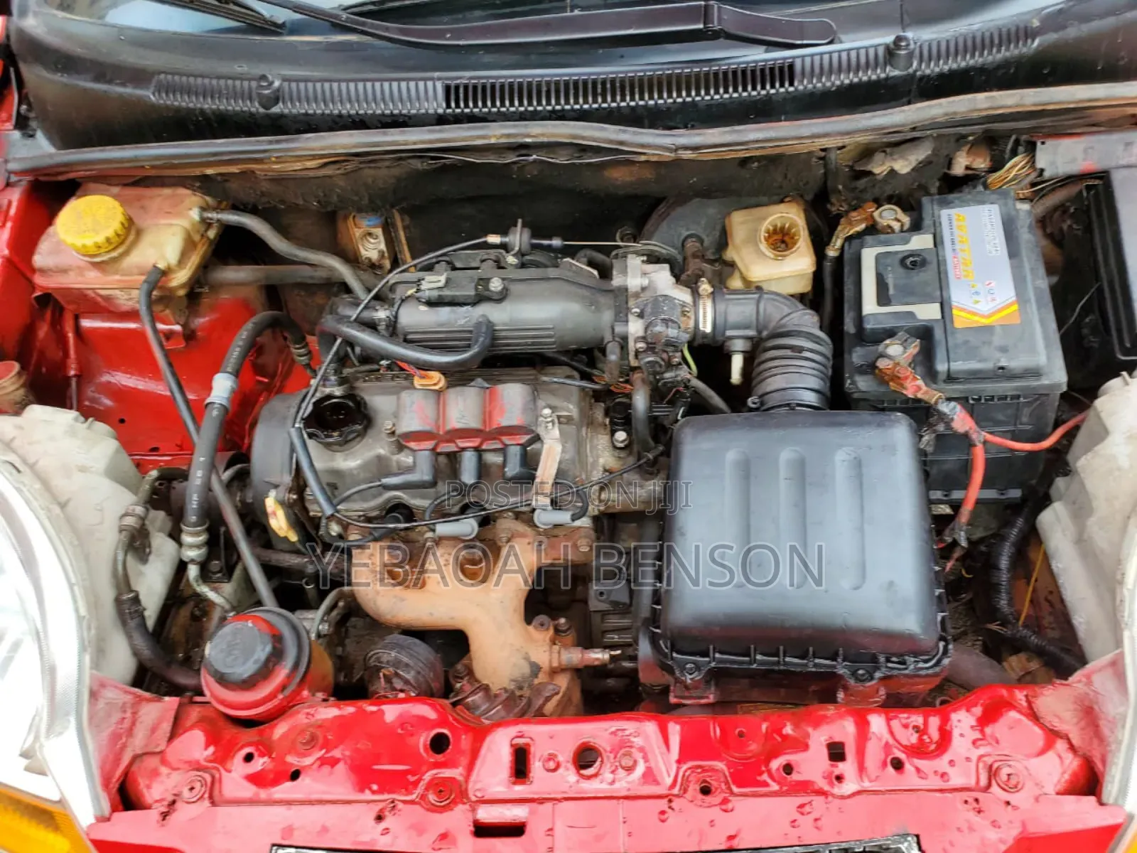 Daewoo Matiz 2009 Red