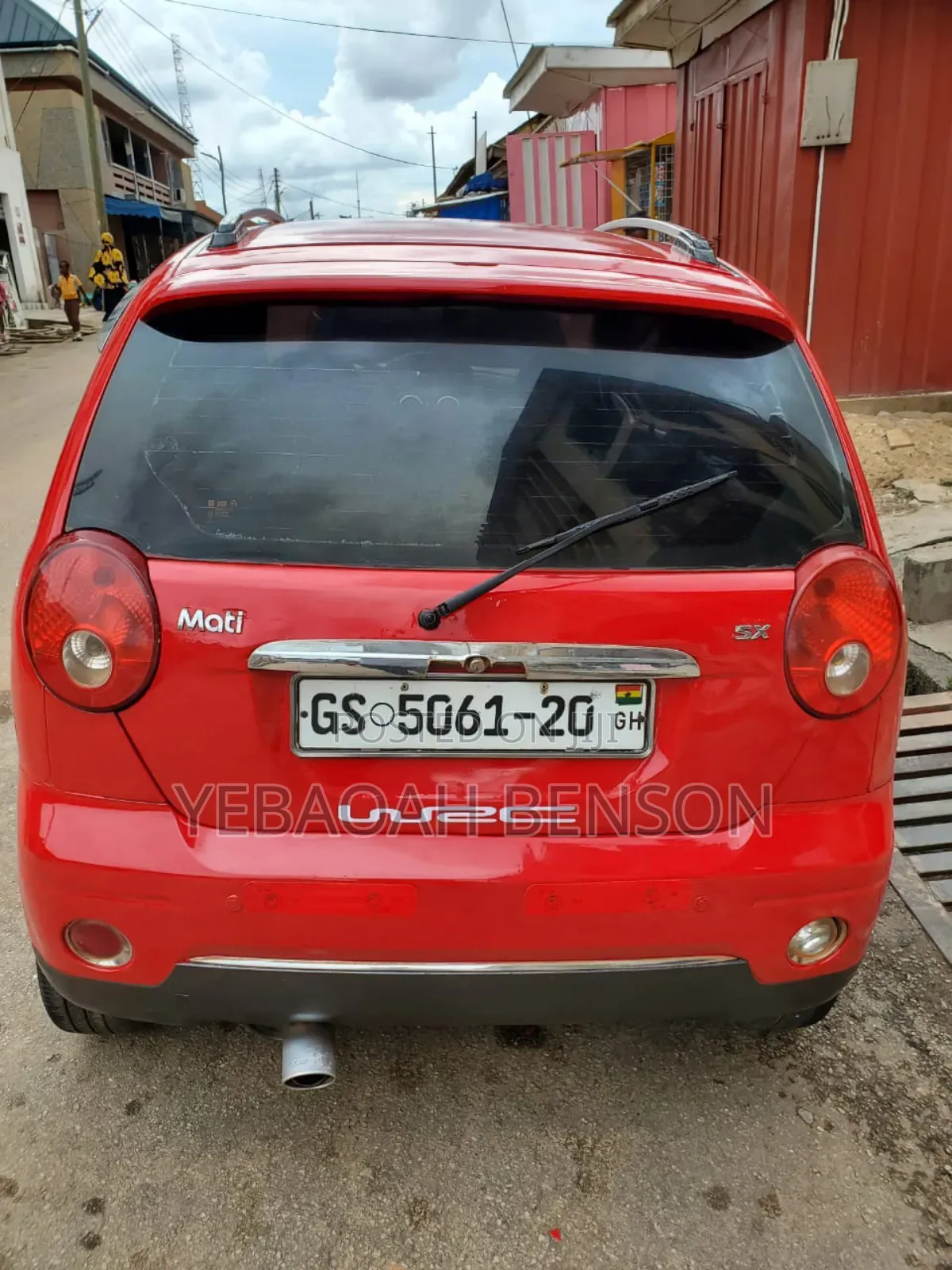 Daewoo Matiz 2009 Red