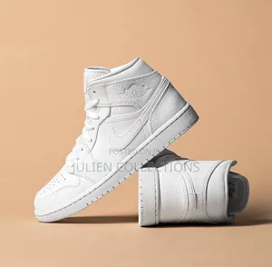 Jordan Retro 1 Long White