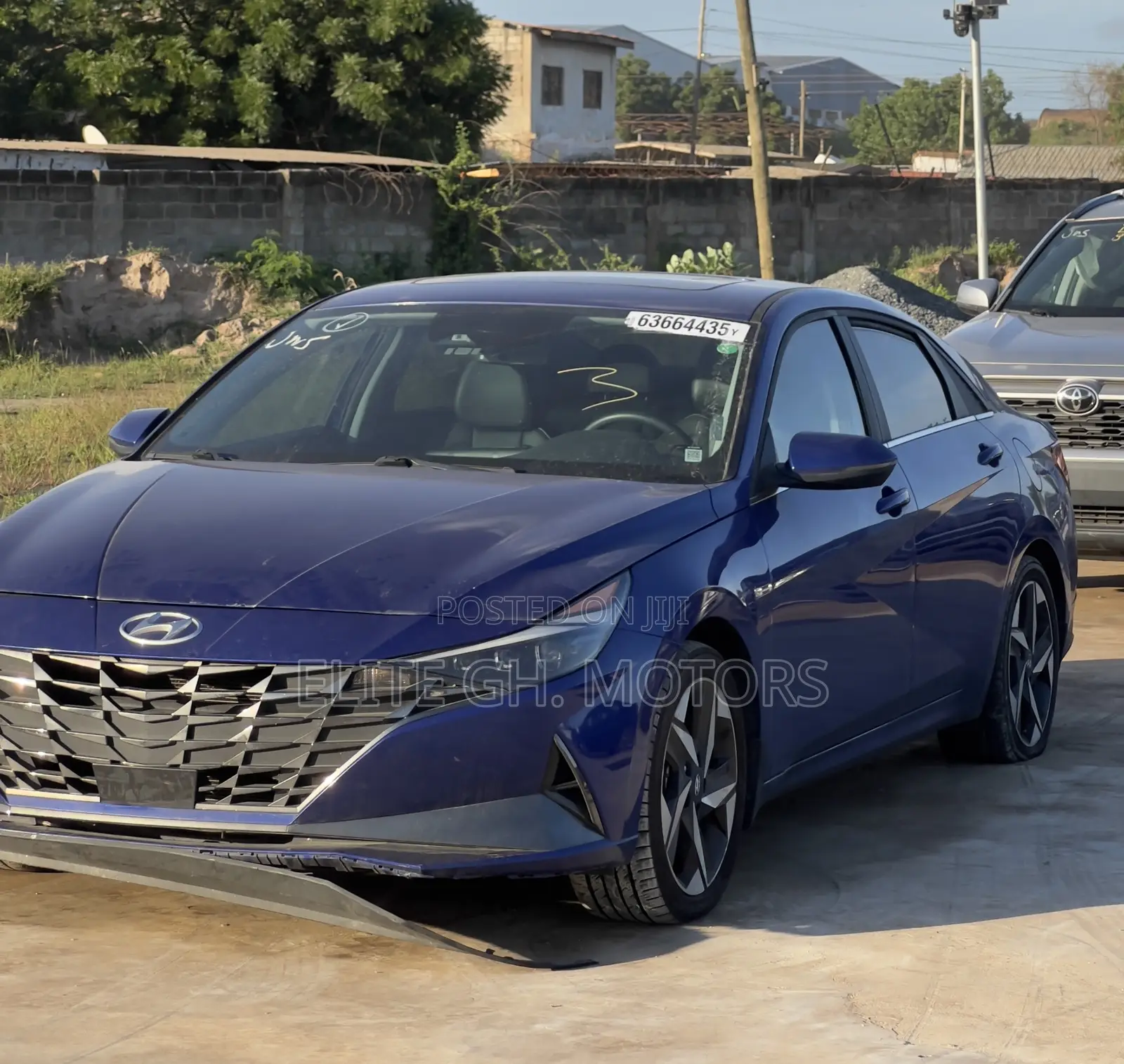 Hyundai Elantra Limited 2023 Blue