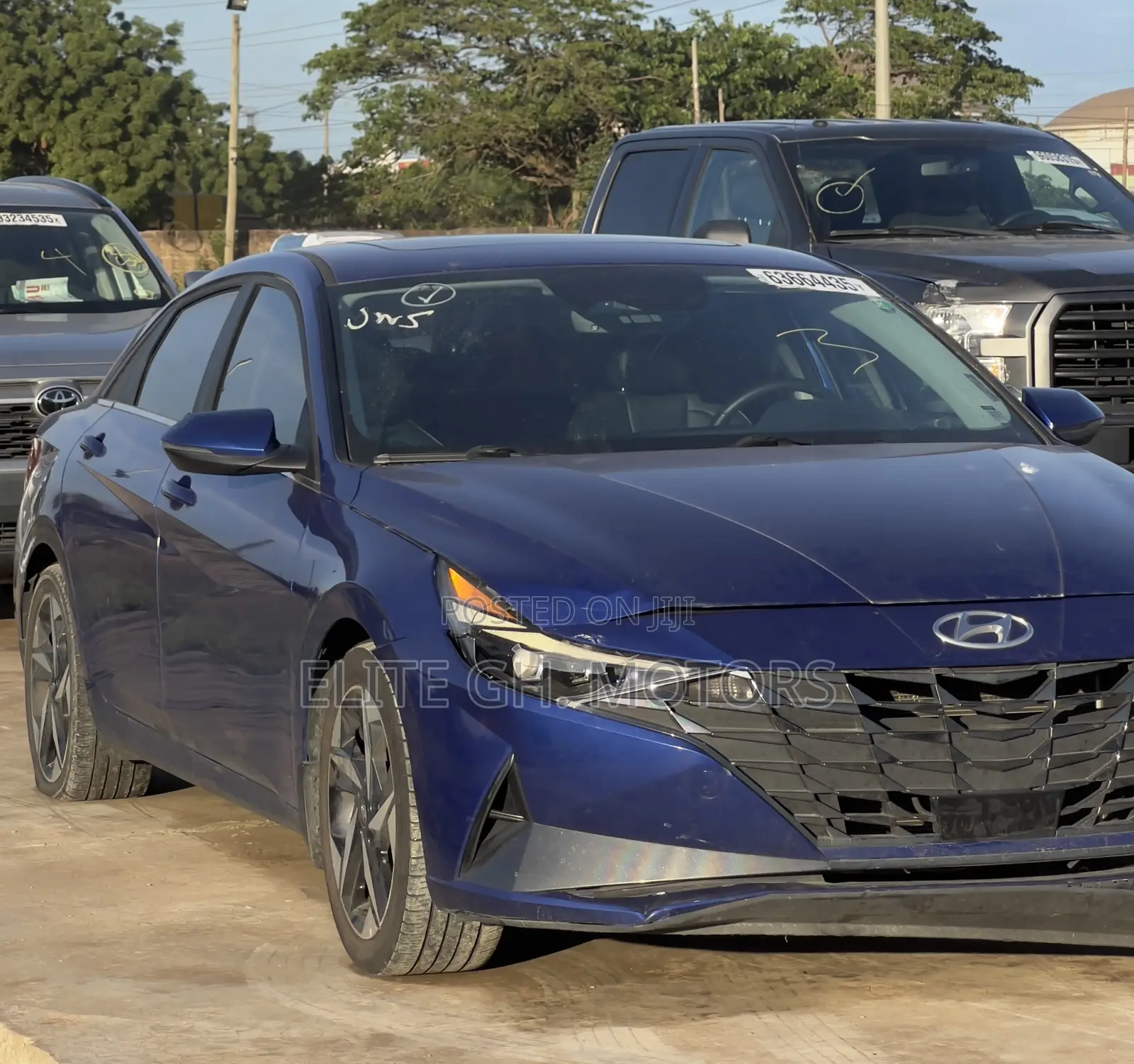 Hyundai Elantra Limited 2023 Blue