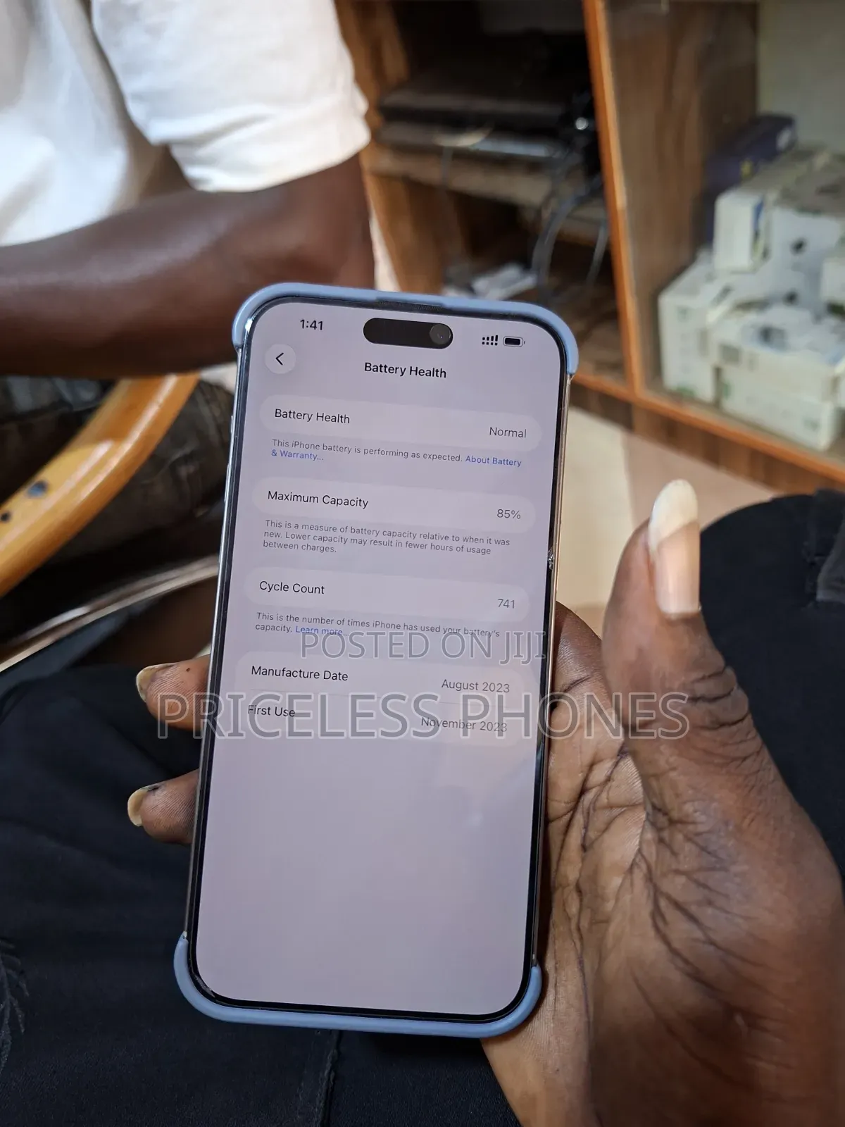 Apple iPhone 15 Pro Max 256 GB Silver
