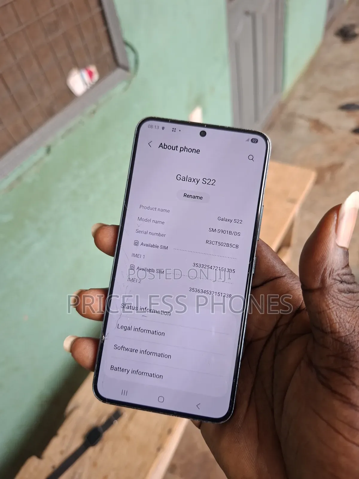 Samsung Galaxy S22 5G 128 GB Gray