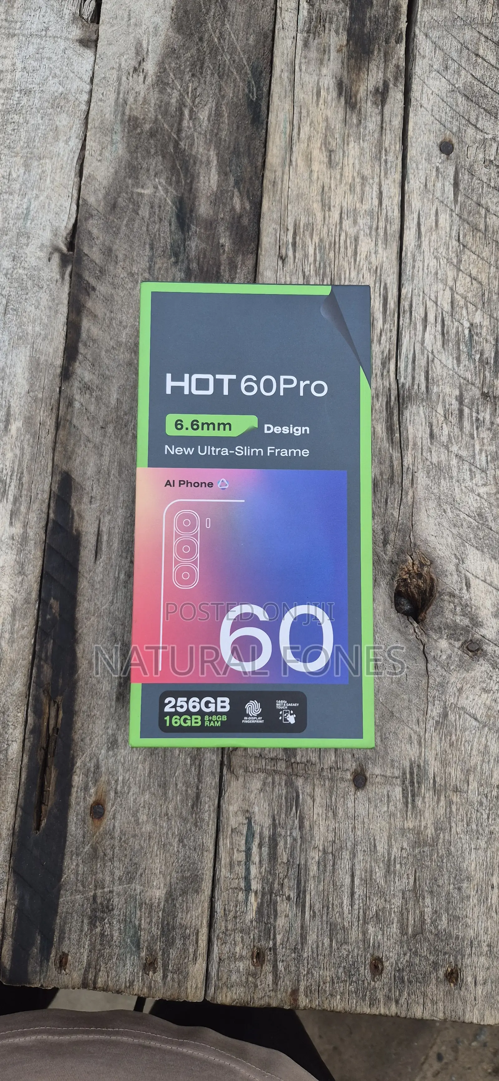 New Infinix Hot 60 Pro 256 GB Black