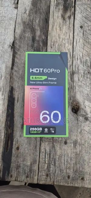 New Infinix Hot 60 Pro 256 GB Black