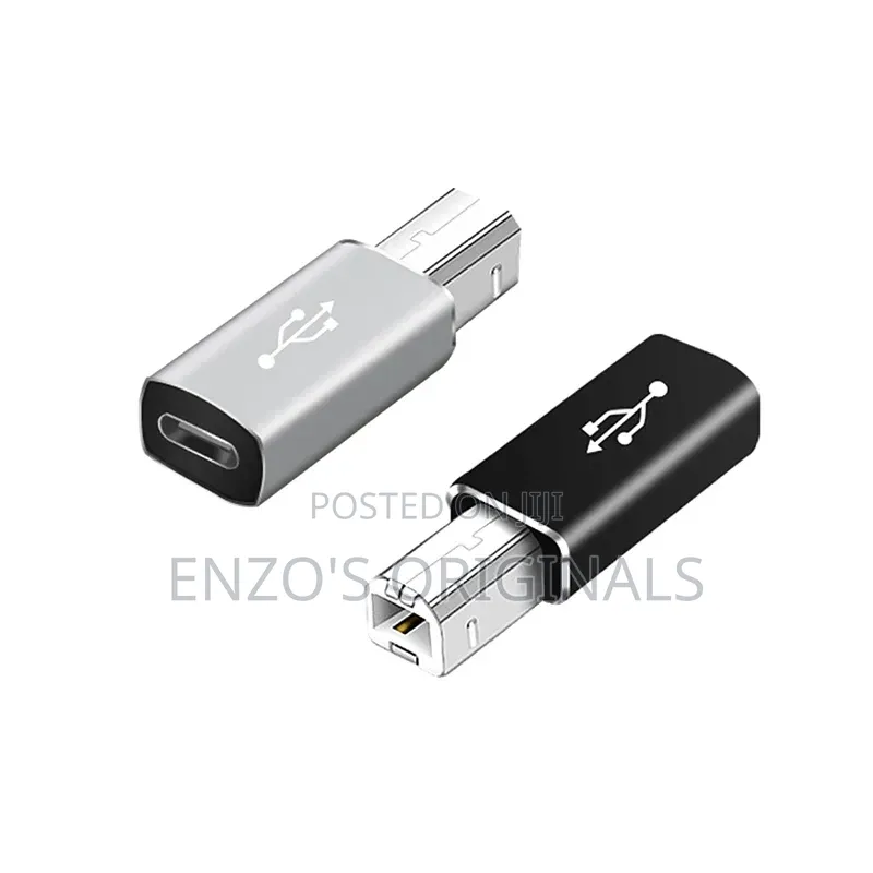 Usb-C Female to Usb Type B Printer Cable Midi Interface Piano Cable.