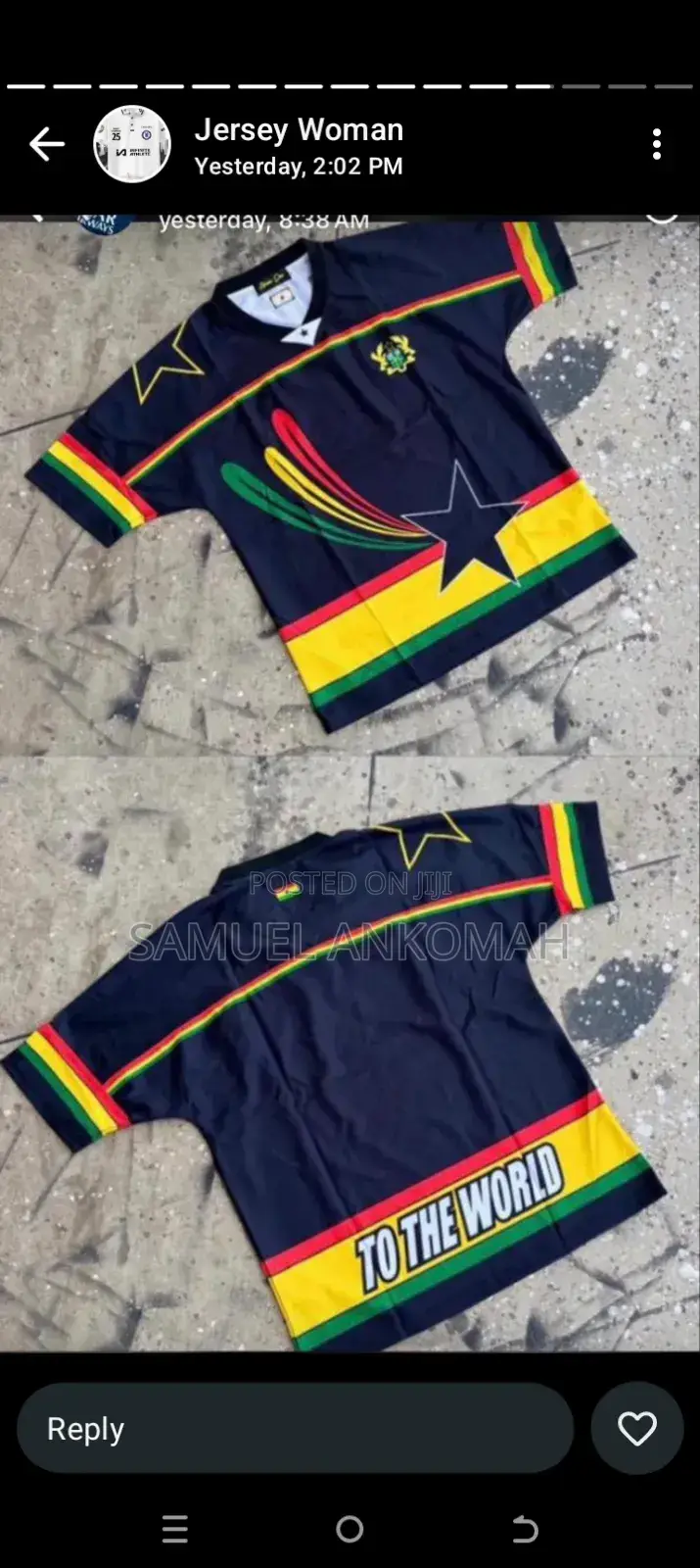 Ghana Special Jersey