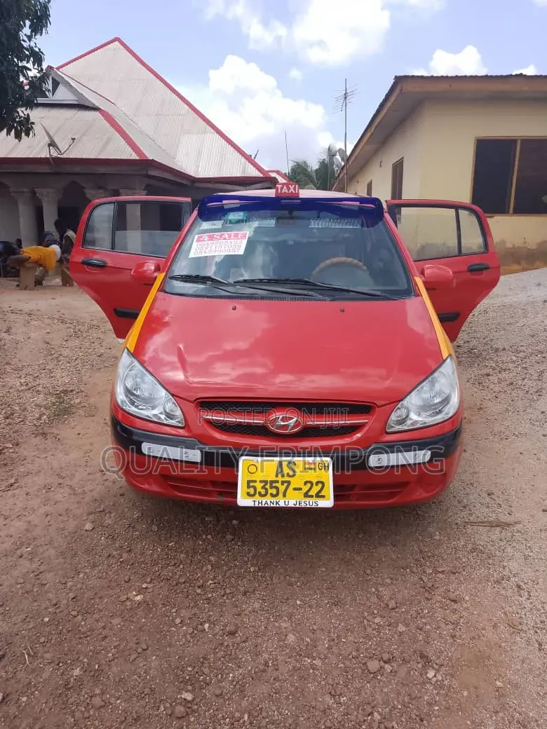 Hyundai Getz 2010 Red