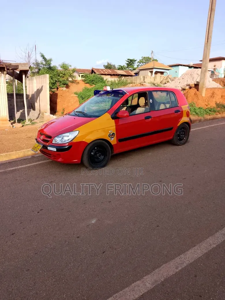 Hyundai Getz 2010 Red