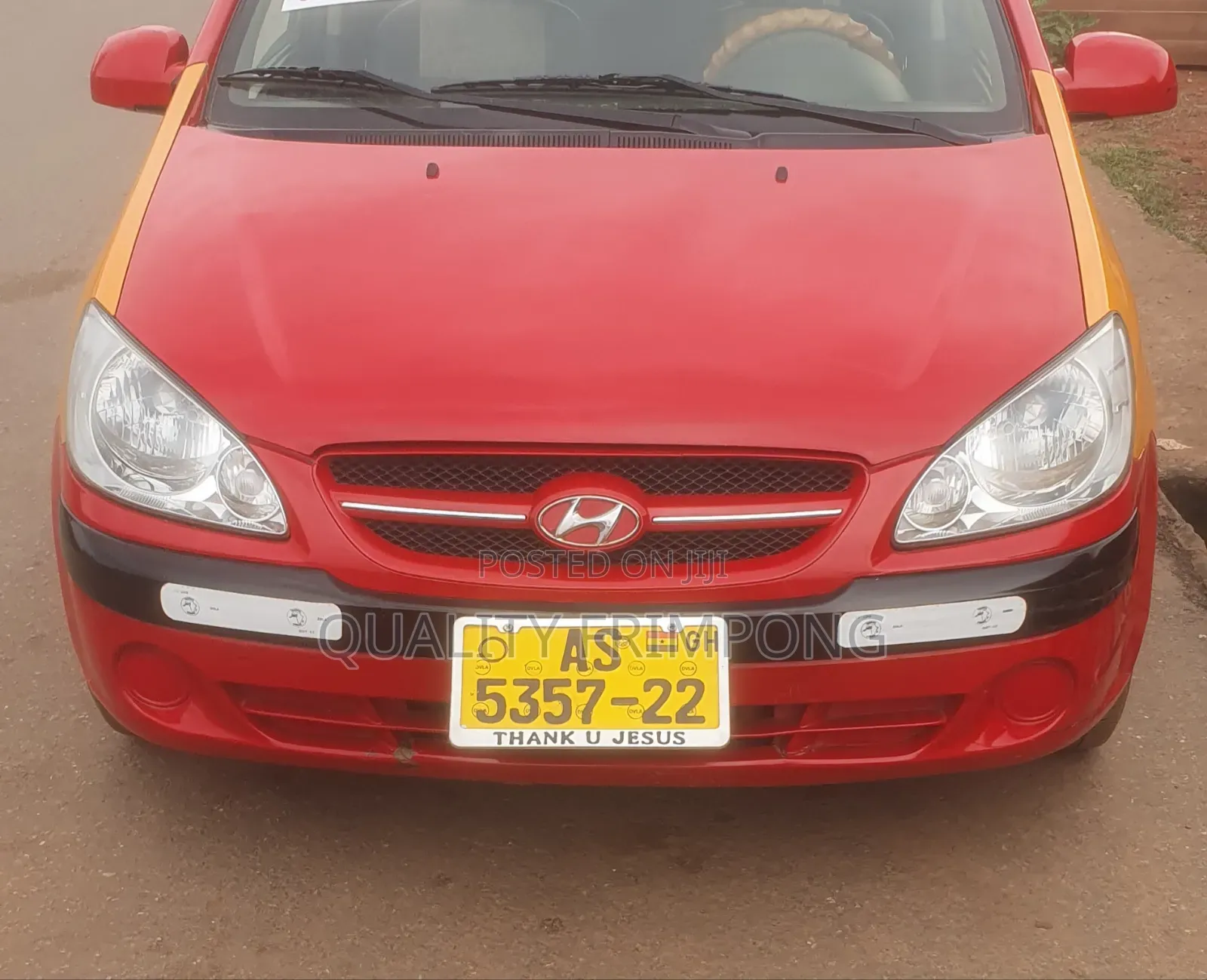 Hyundai Getz 2010 Red