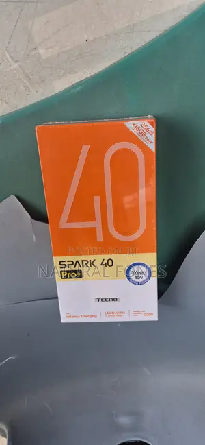 New Tecno Spark 40 Pro+ 256 GB Black