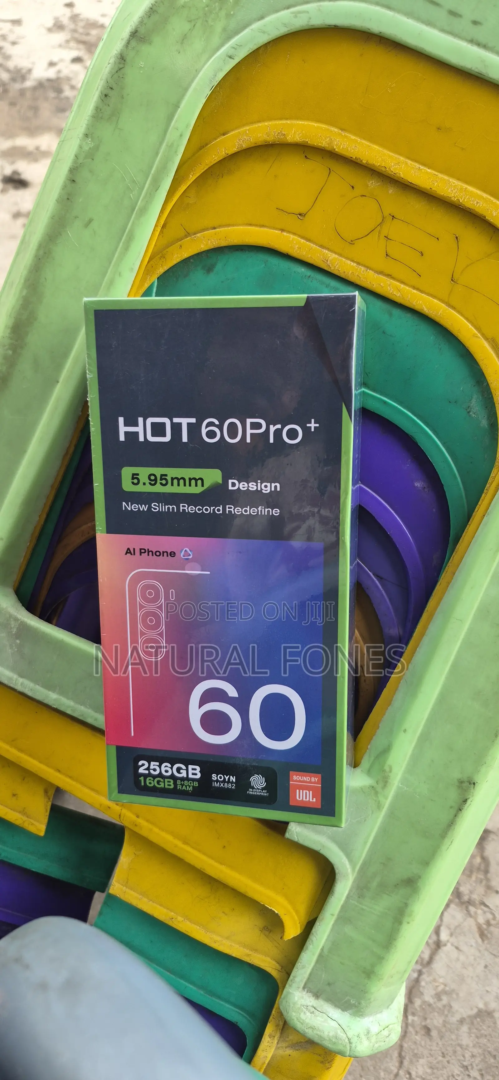 New Infinix Hot 60 Pro+ 256 GB Blue