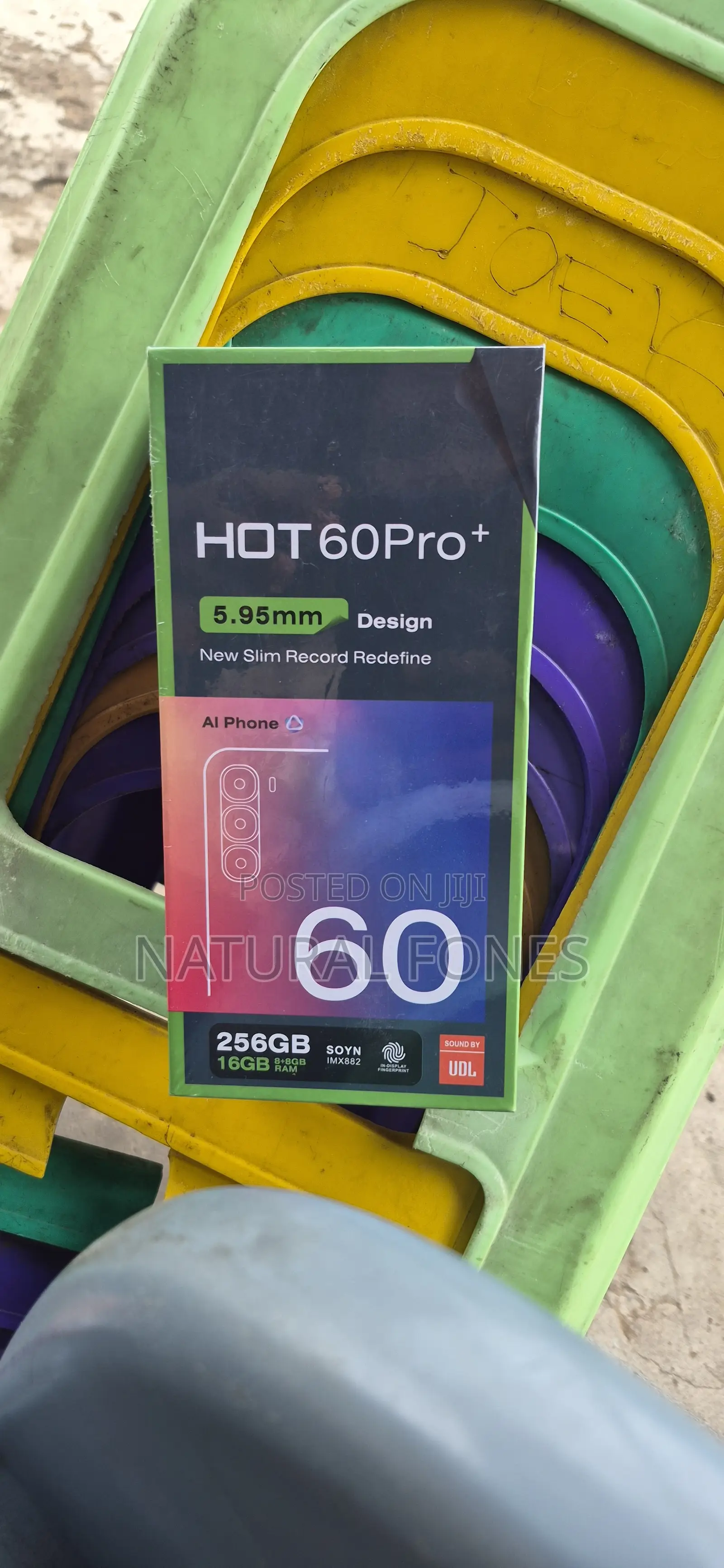 New Infinix Hot 60 Pro+ 256 GB Blue