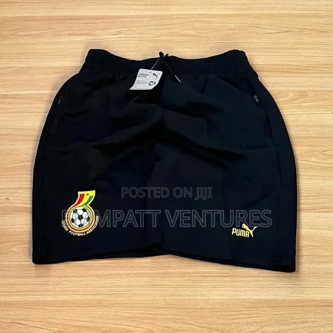 Black Stars Jersey Shorts