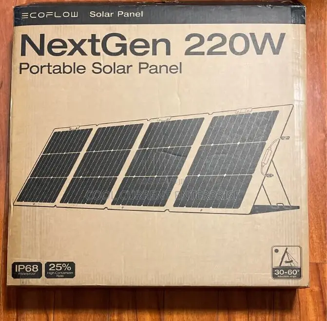 Ecoflow Delta 3 + 220w Solar Panel