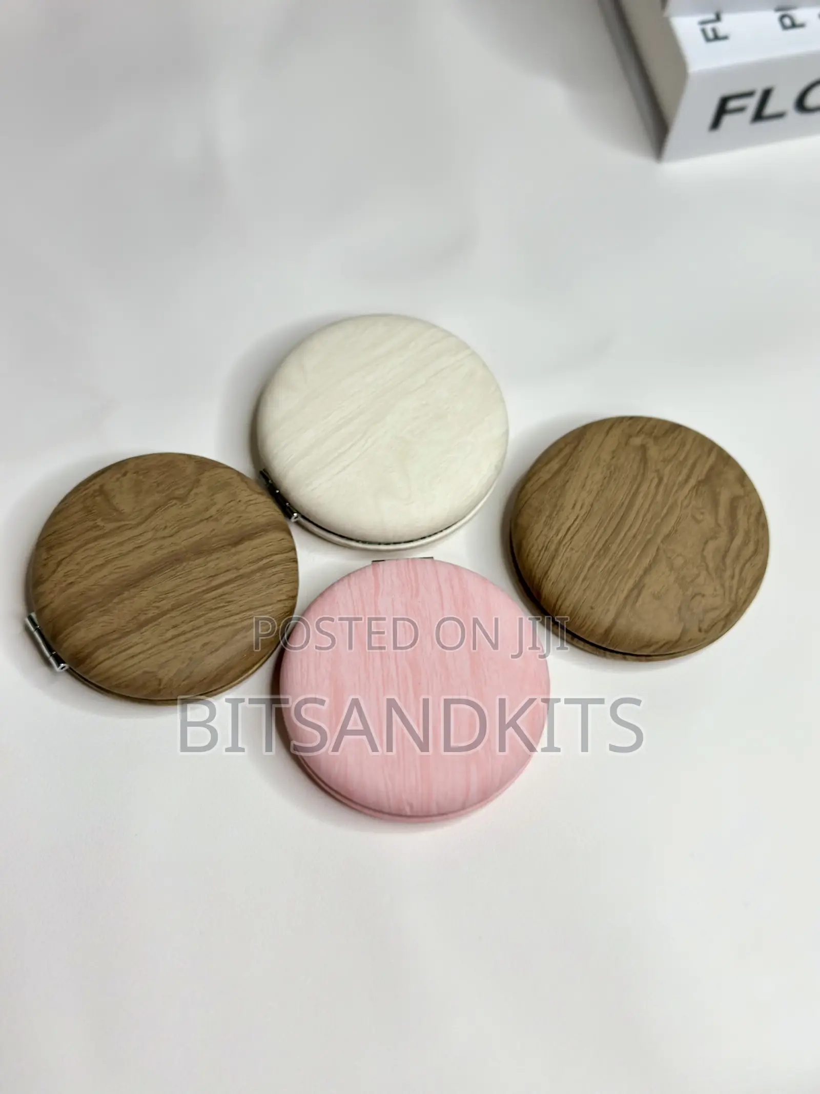Compact Mirrors (Double Sided- Macaron Inspired Design)